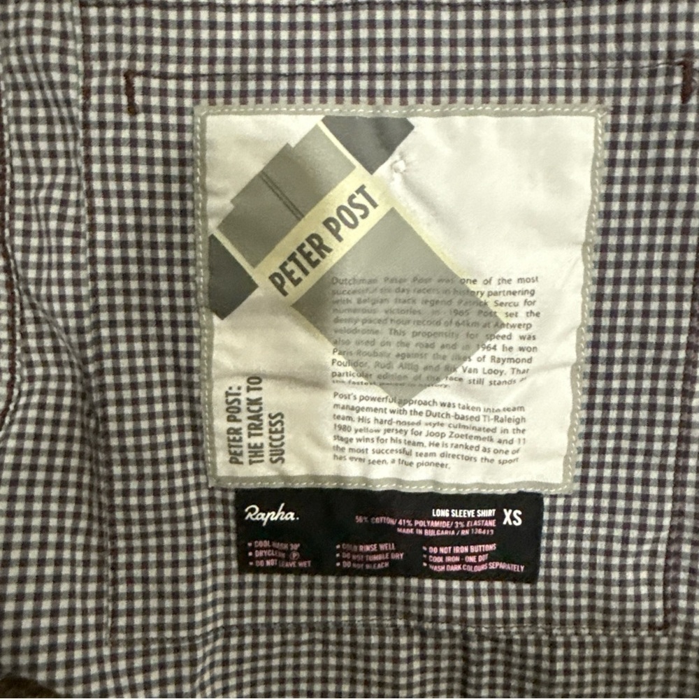 Rapha Performance Roadwear Cycling Button Up Shir… - image 6